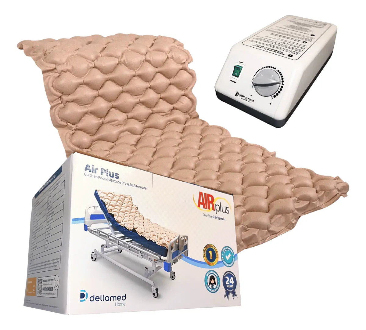 Colchão pneumático antiescaras